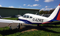 G-AZWS Rear